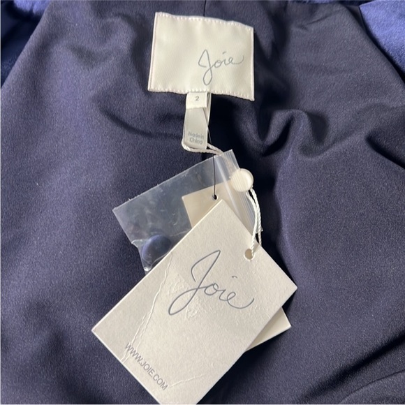 NWT Joie Mehira H Velvet Shawl-Collar Blazer - sz 2 - Picture 6 of 6